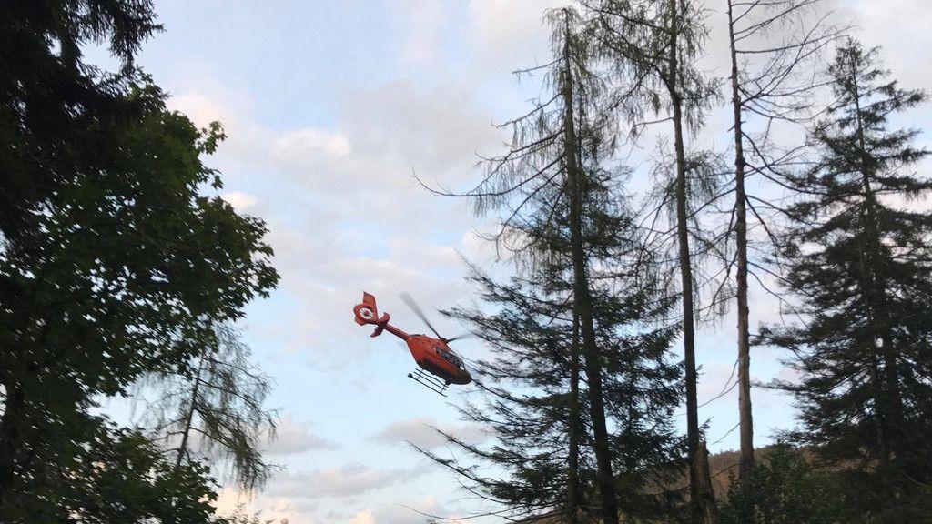 Bilder der Bergung Untersberg