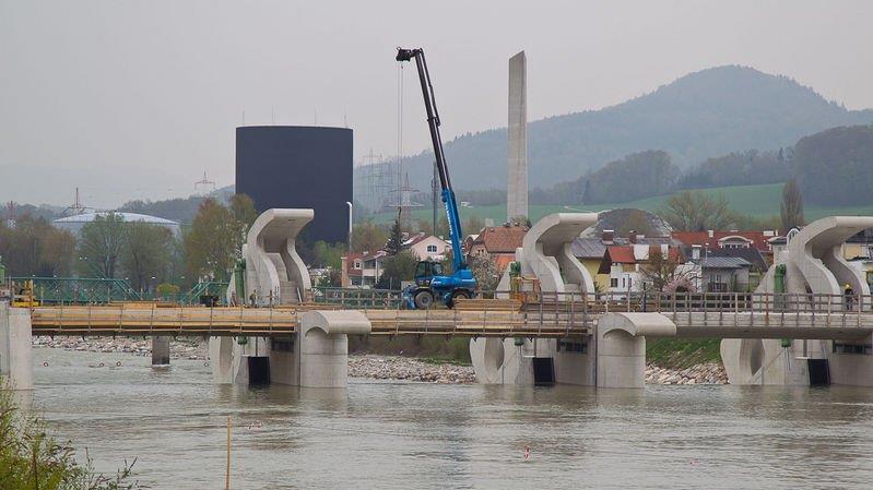 Aufstauung hat begonnen