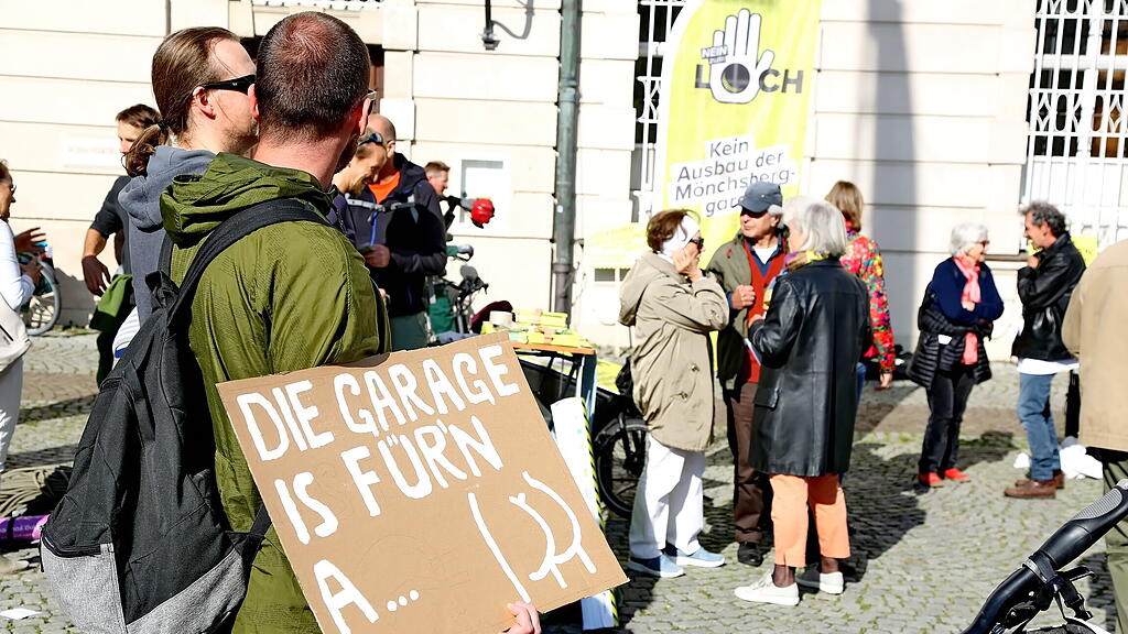 Protest Mönchsberggarage