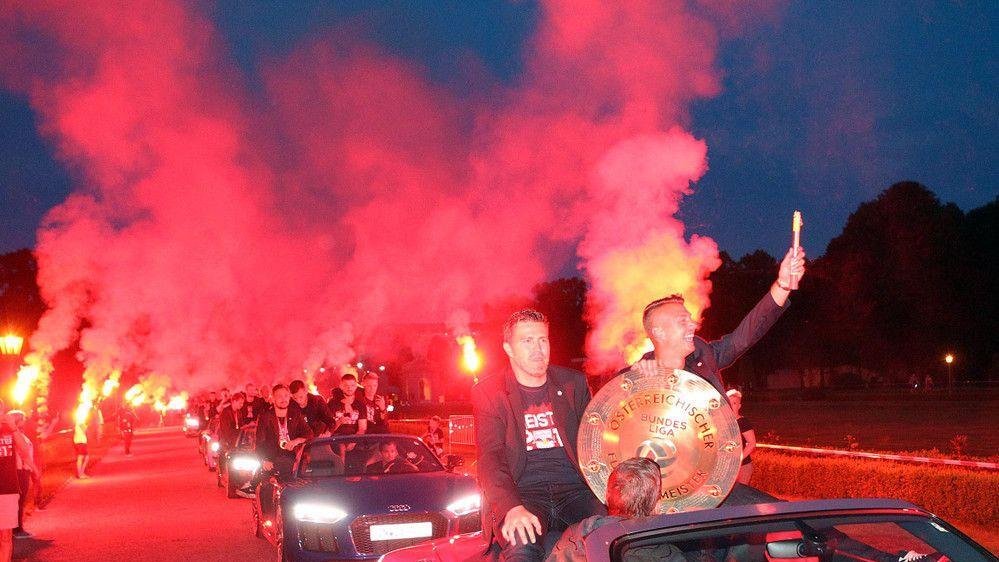 Meisterfeier von Red Bull Salzburg III