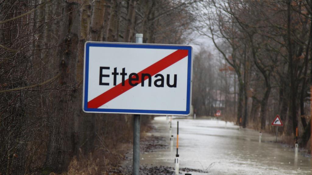 Hochwasser bei Firdolfing