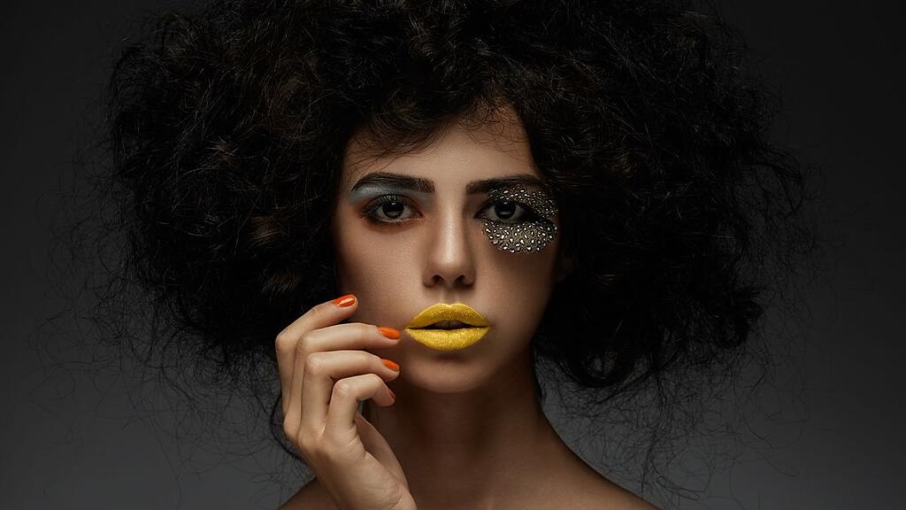 Buket bei dem Enlighten Fashion Photography Workshop in New Delhi.