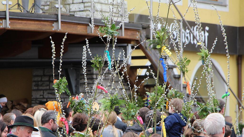 Palmsonntag in Puch