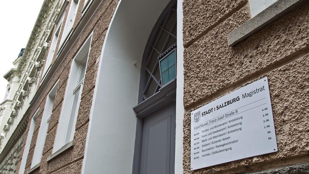 Einbruch Amtsgebäude Stadt Salzburg
