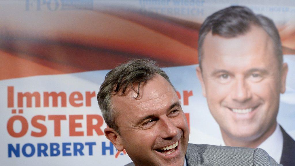 Hofer startet Wahlkampf für Stichwahl