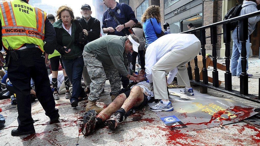 Explosion Boston-Marathon