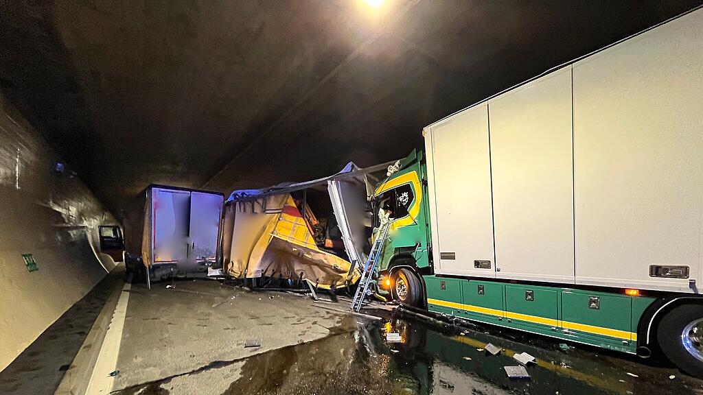 Lkw-Unfall Tauerntunnel