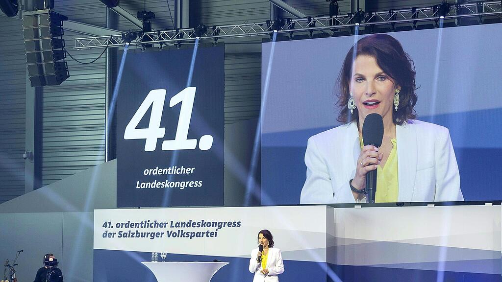 Landeskongress ÖVP: Edtstadler folgt auf Haslauer
