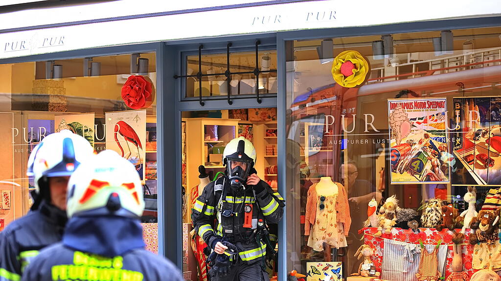 Brand in Salzburger Kaigasse