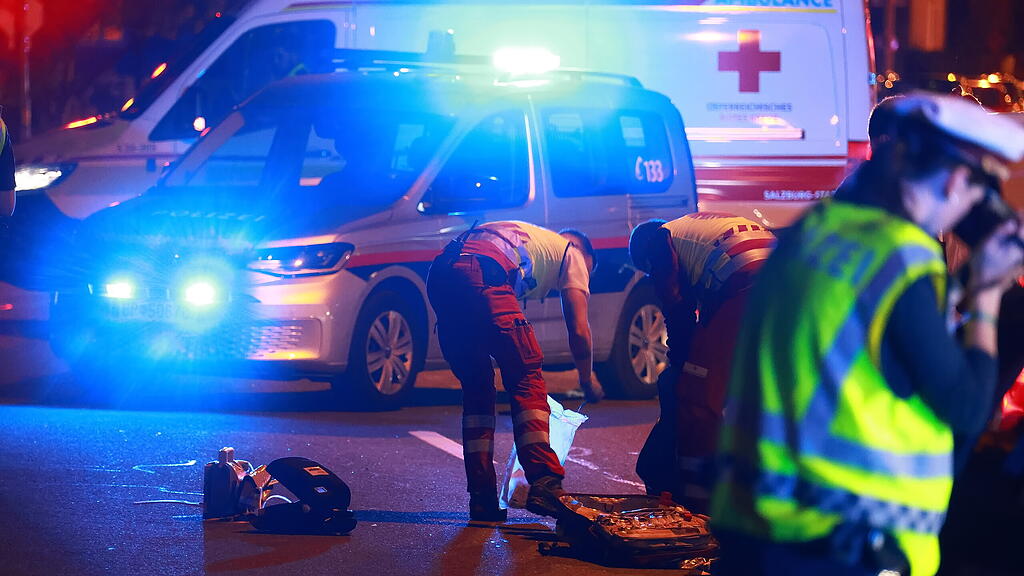 Pkw contra Fußgänger Alpenstraße