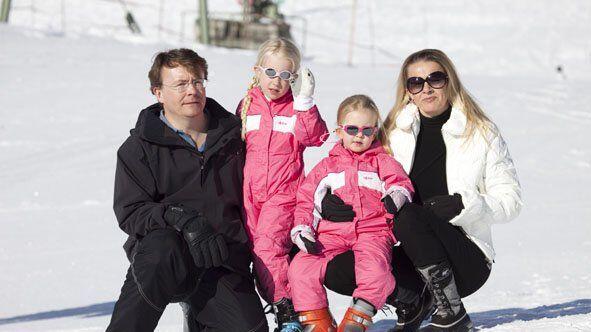 Prinz Johan Friso mit seiner Familie auf Skiurlaub. (Archivbild von 2011)