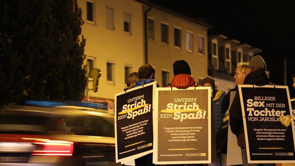 Schallmoos: Anrainer gehen gegen den Straßenstrich auf die Straße