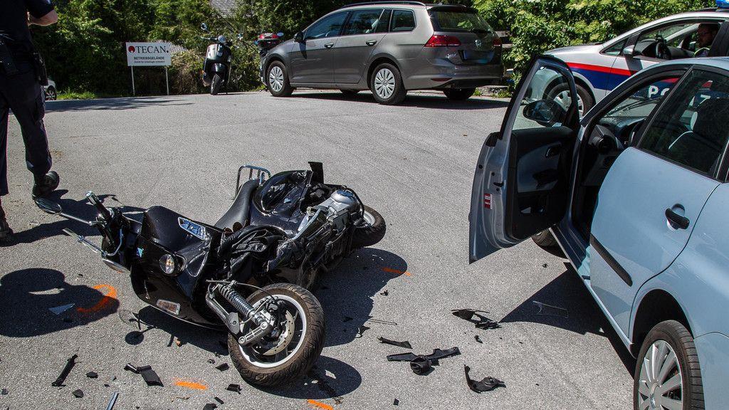 Grödig: Unfall in der Gartenauerstraße
