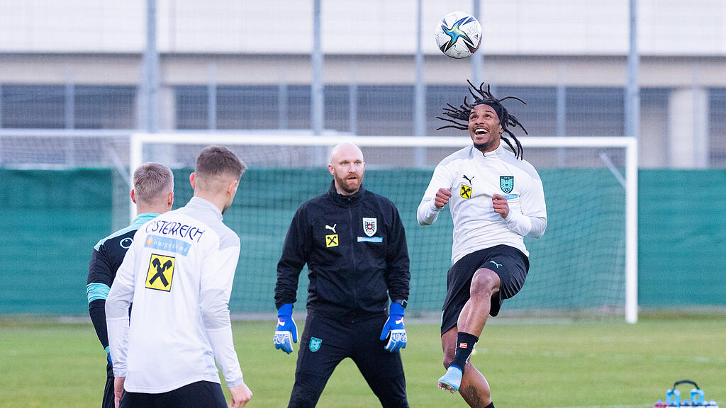 ÖFB-Training vor Wales