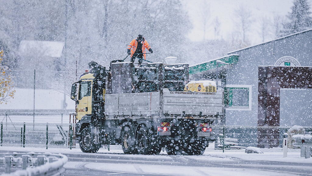 Wintereinbruch im Pinzgau