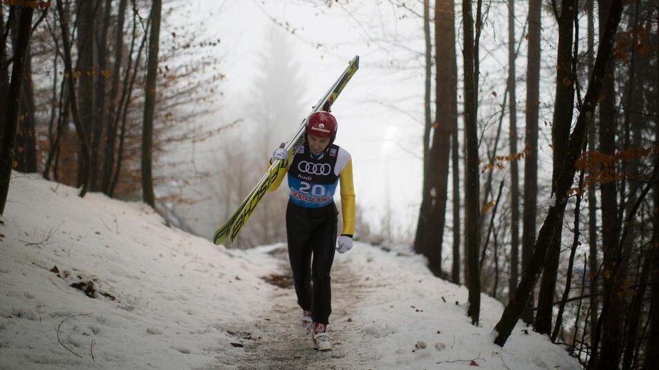 Vierschanzentournee: Training in Bischofshofen