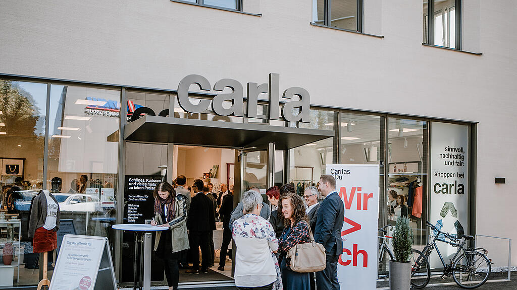 Eröffnung, Caritas-Zentrale