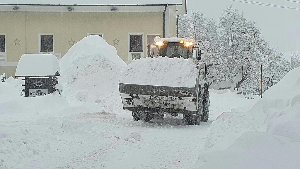 Wintereinbruch in Osttirol und K\u00e4rnten
