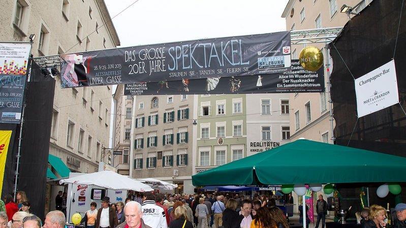 Linzergassenfest am Samstag