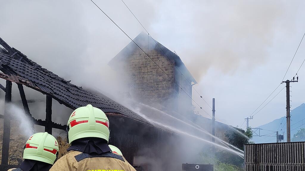 Brand Lagerhaus Kuchl