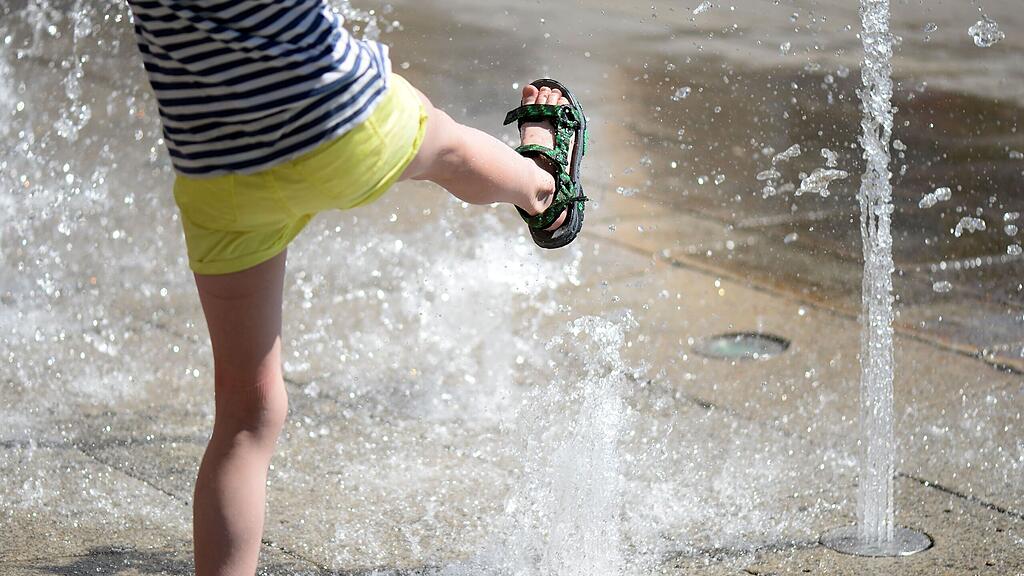 Temperaturen jenseits der 30 Grad stehen an.