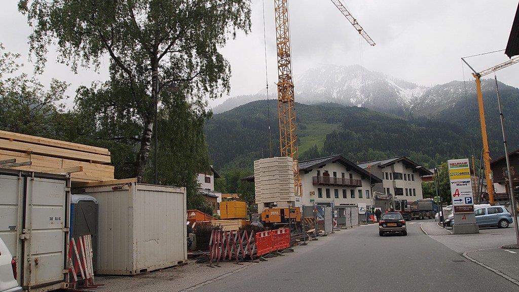Brückenbau in Kaprun