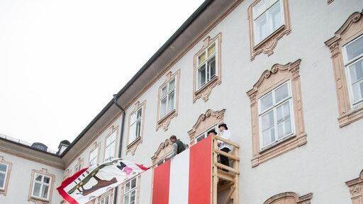 Traditioneller Metzgersprung in Salzburg