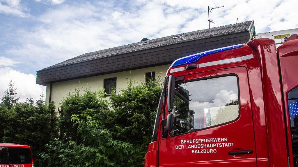 Küchenbrand in Lehen