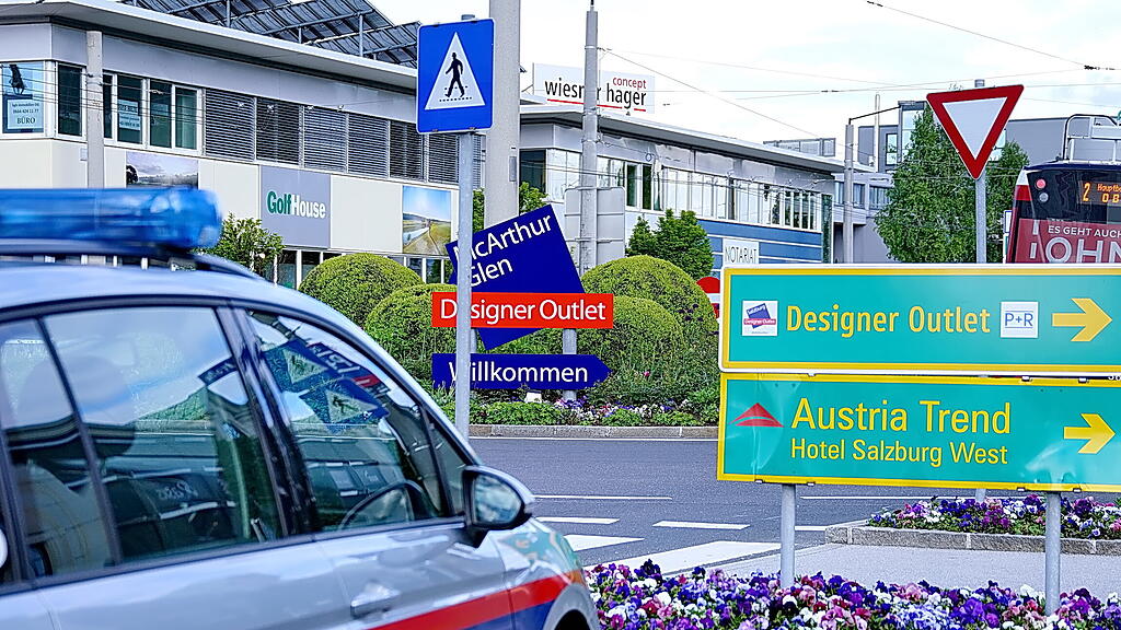 Bombendrohung, Designer Outlet Center Salzburg