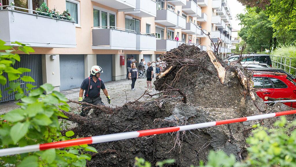 Sturmeinsatz Stadt Salzburg