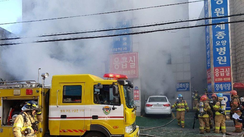 Dutzende Tote bei Brand in Krankenhaus in Südkorea