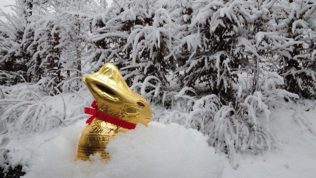 Winterliches Osterwetter
