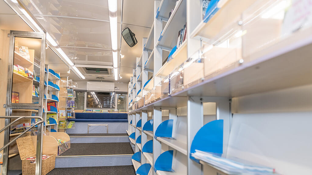 Neuer Bücherbus Salzburg
