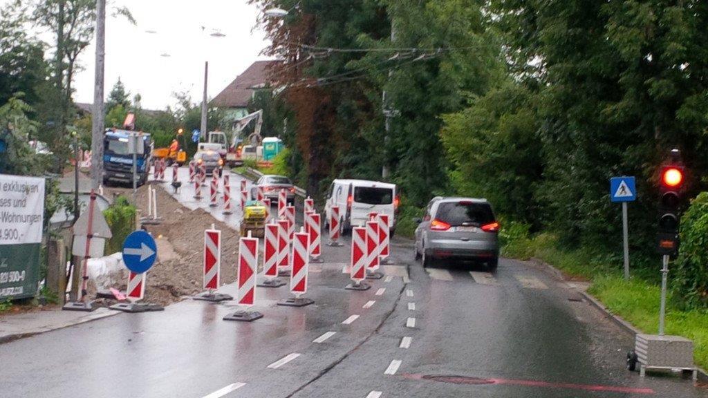 Baustellen-Chaos in Salzburg