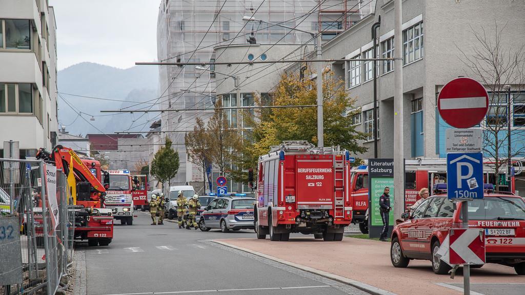 Chemikalienaustritt im LKH Salzburg