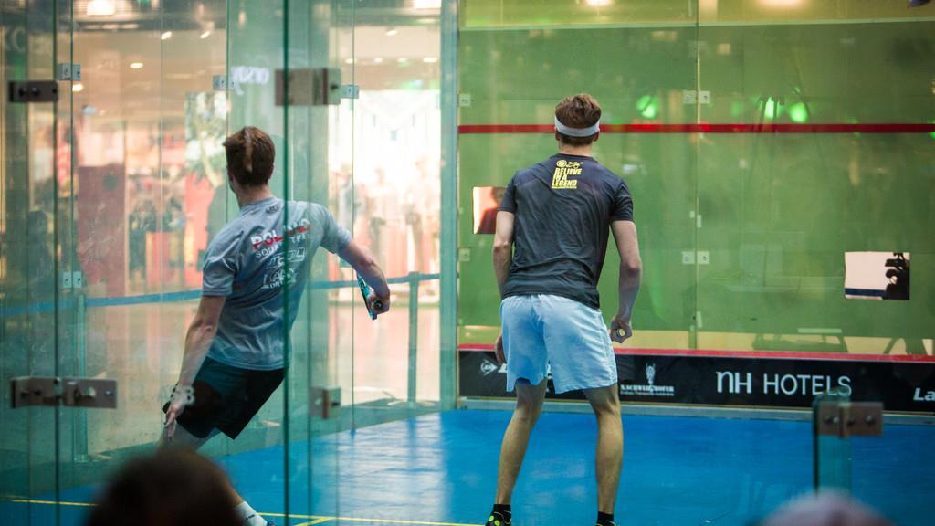 Squash im Europark