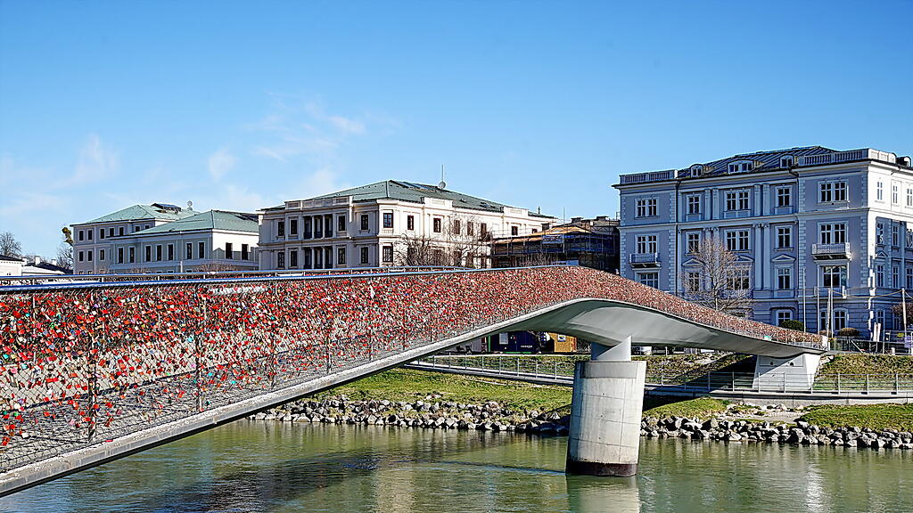 Makartsteg, Salzburg, Fürhling