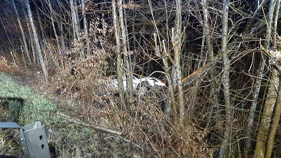 Auto-Absturz bei Nußdorf