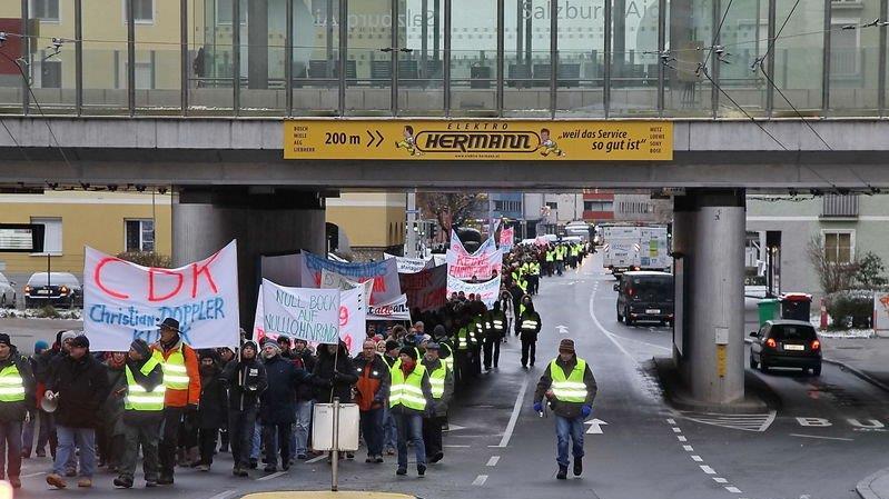 Großdemo der Beamten