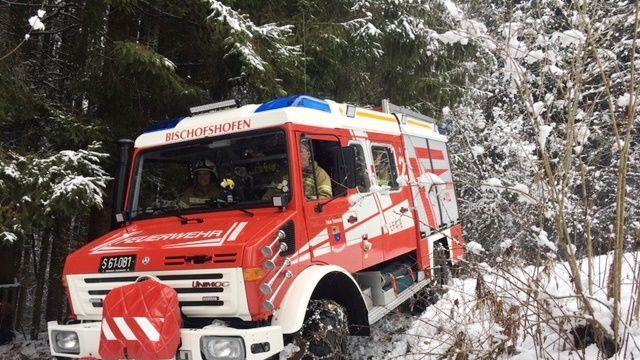 Pkw-Absturz in Bischofshofen