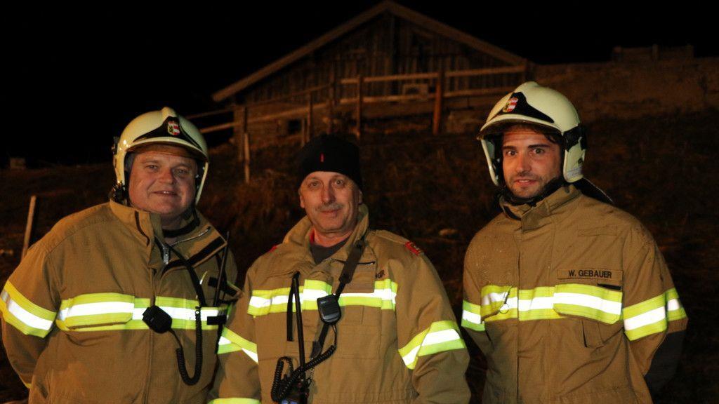 Großeinsatz in Dienten