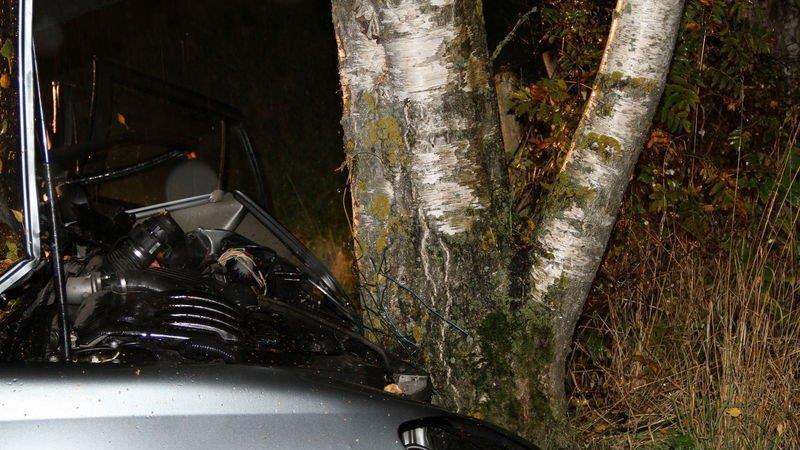 Crash auf B156