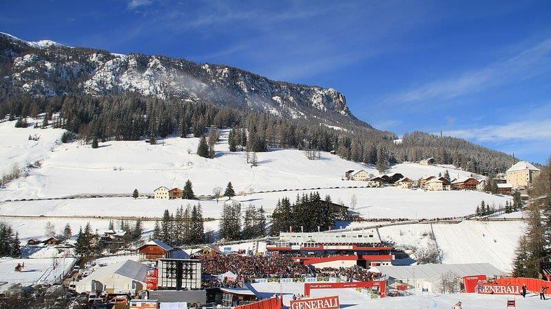 Weltcup und Hangrutsch in Alta Badia