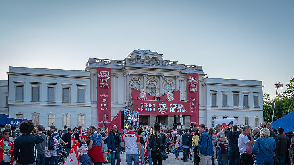 Red Bull Salzburgs Meisterfeier I