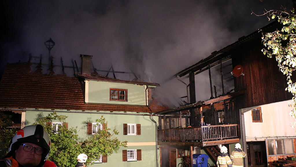 Großbrand Pfongau