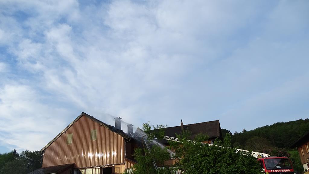 Brand in Mattsee