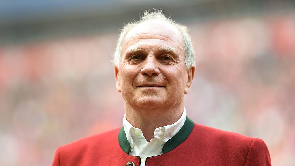 Hoeneß bei einem Bayern-Spiel im Mai dieses Jahres.