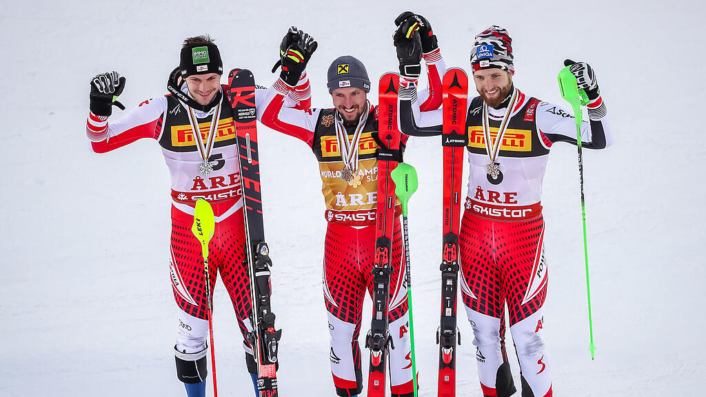 Hirscher-Jubel in Aare
