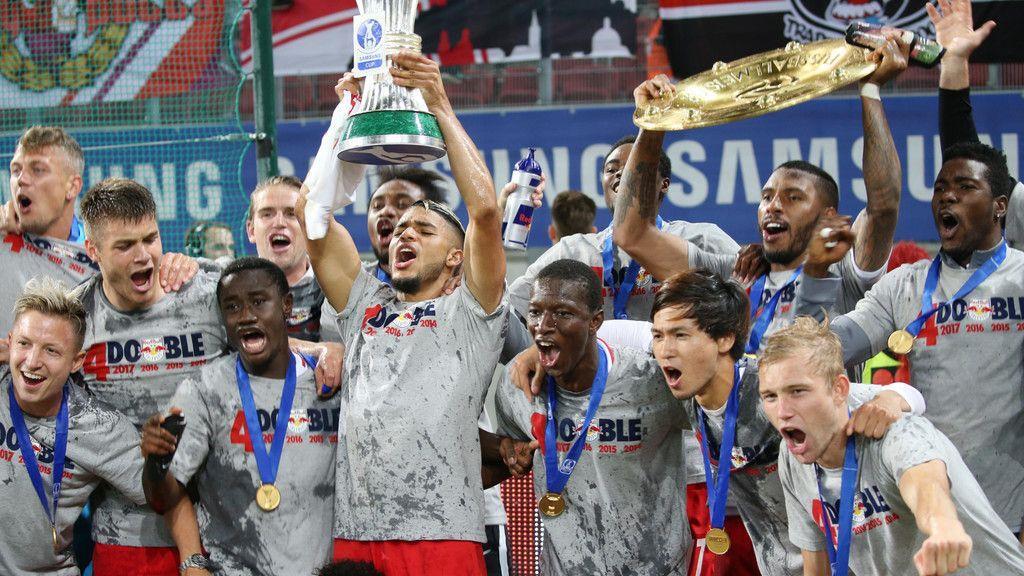 Red Bull Salzburg feiert historisches Quadruple-Double