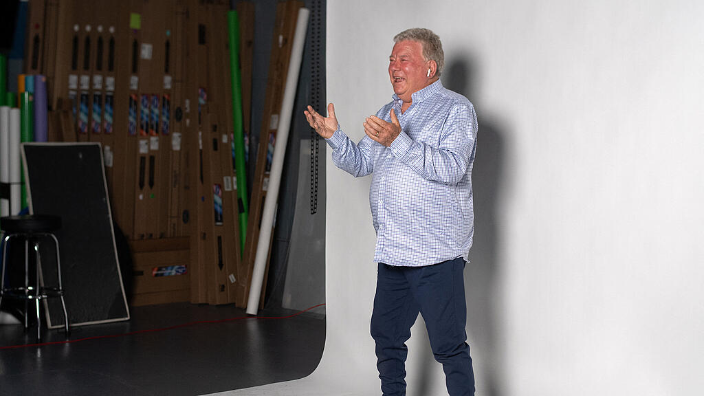 William Shatner Hologramm